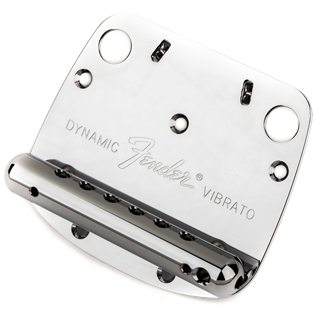 Fender Mustang Tremolo Assembly, Chrome �ȥ����ץ졼�ȡҥե��������