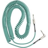 Fender Contour 30' Coiled Cable, Sherwood Green カールケーブル〈フェンダー〉|Fender|シールド・ケーブル