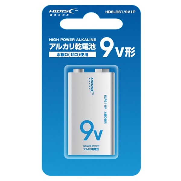 HIDISC 9V���륫�괥���� HD6LR61/9V1P�ҥϥ��ǥ�������