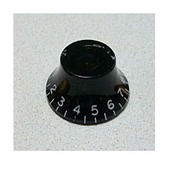 Montreux/No.1353/Inch Bell Knob Black【モントルー】|ノブ|パーツ（ポット類・プリアンプ他）