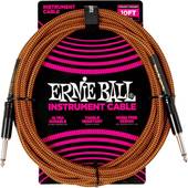 ERNIE BALL 6468 GT CABLE 10FT SS PUMPKIN PIE ケーブル 約3.04m〈アーニーボール〉|その他|シールド・ケーブル