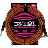ERNIE BALL 6471 GT CABLE 18FT SA PUMPKIN PIE ケーブル 約5.48m〈アーニーボール〉|その他|シールド・ケーブル
