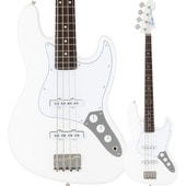 Fender Made in Japan Limited Hybrid II Jazz Bass, Blanc, Rosewood Fingerboard, White〈フェンダー〉|Fender|E