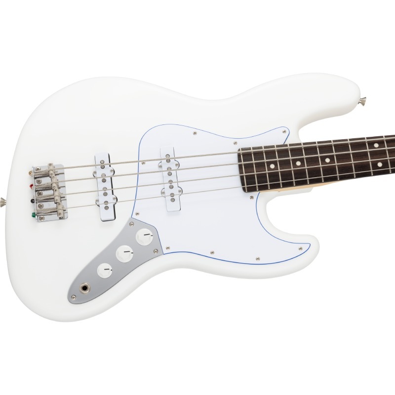 Fender Made in Japan Limited Hybrid II Jazz Bass, Blanc