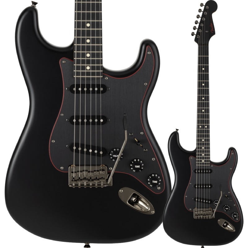 Fender Made in Japan Limited Hybrid II Stratocaster, Noir