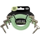 ERNIE BALL 6476 Flex Patch Cables 12  Glow in Dark 30cm 3セットパック 蓄光パッチケーブル〈アーニーボール〉|その他|シールド・ケーブル