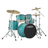 YAMAHA 20 バスドラム RYDEEN スタンダードセット RDP0F5STDTQG ターコイズグリッター〈ヤマハ〉【沖縄・東北・北海道・離島送料別途】|ドラムセット|Drums