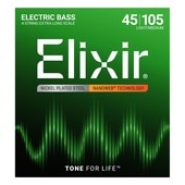 Elixir 14087 Light/Medium ニッケルベース弦 NANO WEB〈エリクサー〉|Elixir|ベース弦