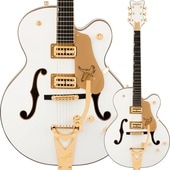 Gretsch Synchromatic Falcon Hollow Body Single-Cut with Bigsby, Ebony Fingerboard, Snowcrest White〈グ