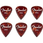 Fender Aero Acrylic Picks, 6-count, 2.0mm ピック〈フェンダー〉|Fender|ピック