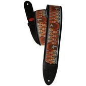PRS PRS 2.4  Padded Guitar Strap w/FLASH, Custom Jacquard Birds Wavelength, Blue ギターストラップ〈Paul Reed 