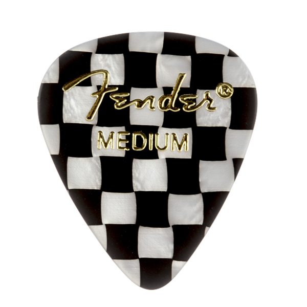 Fender 351 Shape, Checker, Medium �������ѥԥå�12������ҥե��������