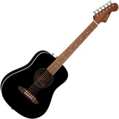 Fender California Standard Redondo Mini with Bag, Spruce Top, Black ミニアコースティックギター〈フェンダー〉|Fender|Acou