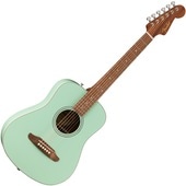 Fender California Standard Redondo Mini with Bag, Spruce Top, Surf Green ミニアコースティックギター〈フェンダー〉|Fender