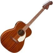Fender California Standard Monterey E, Sapele Top, Ivory Pickguard, Natural Sapele エレアコ〈フェンダー〉|Fende