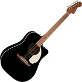 Fender California Standard Redondo CE, Spruce Top, Ivory Pickguard, Black エレアコ〈フェンダー〉|Fender|Acousti