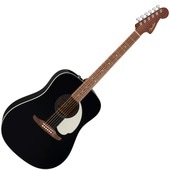 Fender California Standard Redondo, Spruce Top, Ivory Pickguard, Black アコースティックギター〈フェンダー〉|Fender|Aco