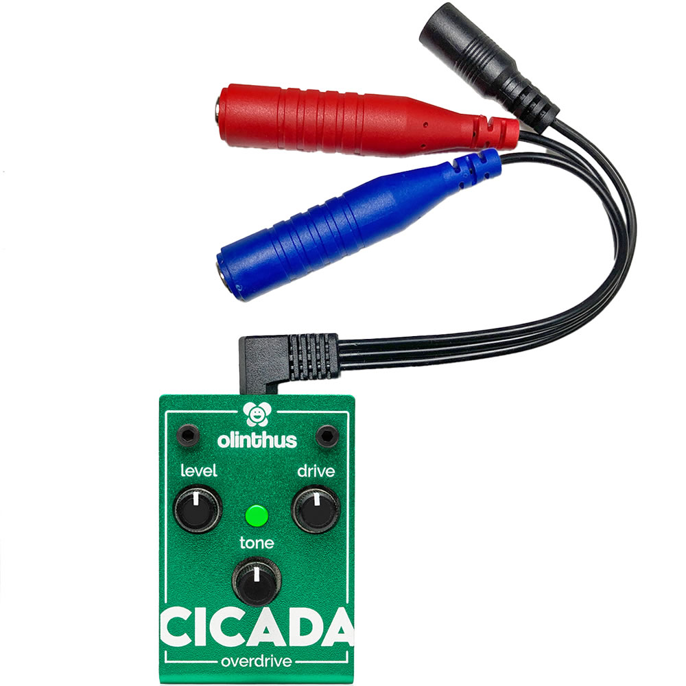 Olinthus CICADA 超小型エフェクター オーバードライブ〈オリンタス