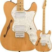 Squier by Fender Classic Vibe '70s Telecaster Thinline, Maple Fingerboard, Natural�ڥ����磻�䡼������饤�󡦥ƥ쥭�㥹������