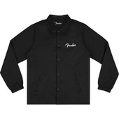 FENDER Spaghetti Logo Coaches Jacket, Black, S������ ���������㥱�åȡҥե��������