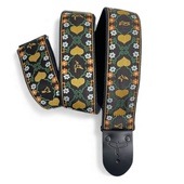 PRS PRS 2.5�� Retro Guitar Strap, Floral, Yellow ���������ȥ�åס�Paul Reed Smith/�ݡ���꡼�ɥ��ߥ���
