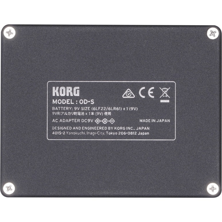 Nu:tekt OD-S BK Nutube OverDrive Nutube搭載エフェクター オーバー