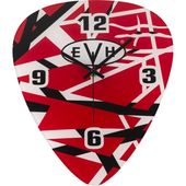 EVH Pick Shape Clock, Red/White/Black Stripes ���ǥ� ������ �إ���� �ɳݤ����� 
