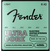 Fender 4250 Ultracore Guitar Strings, Nickel Plated Steel, Bullet End, 4250L Gauges .009-.042 ���쥭�������� �ե������