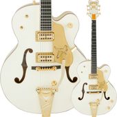 Gretsch G6136T-59 Vintage Select Edition '59 Falcon Hollow Body with Bigsby, TV Jones, Vintage White, Lacquer ����å�