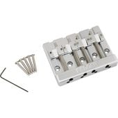 Fender HiMass 4-String Bass Bridge Assembly With Brass Saddles, Chrome �ե������