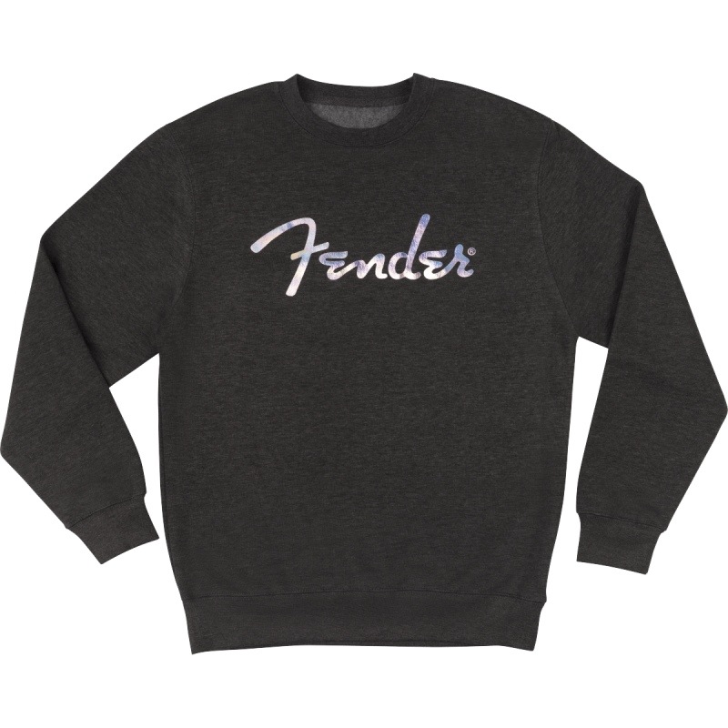 Fenderx Galaxy Logo Sweatshirt, Charcoal Heather, L������ �������åȥ���� �ե������