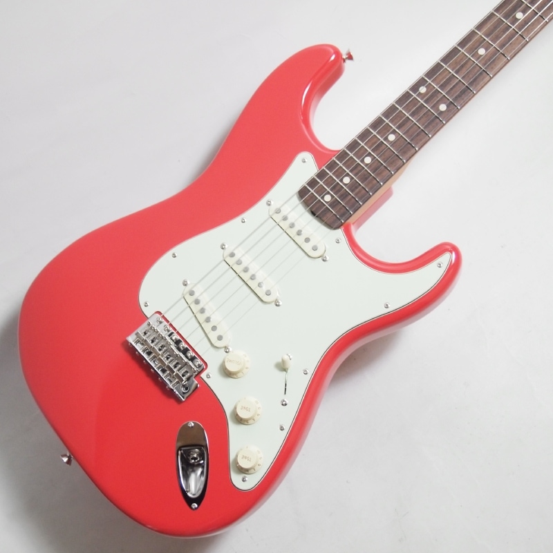 Fender エレキギターレッド ストラト Fender Limited, Shigeru Suzuki Stratocaster, Fiesta Red 鈴木茂 S/N