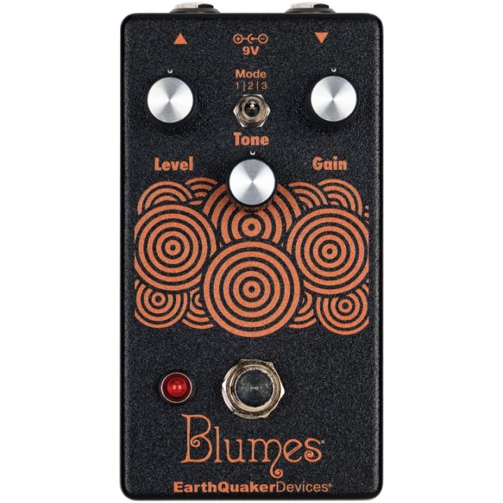 Plumes EarthQuaker Devices オーバードライブ TS系 Earthquaker Devices Blumes Black Amber 限定カラー TS系ベース用