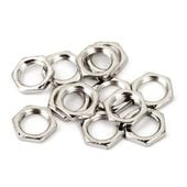 Fender Potentiometer Nuts (12) Nickel ϻ�ѥʥåȥ��å� �ե������