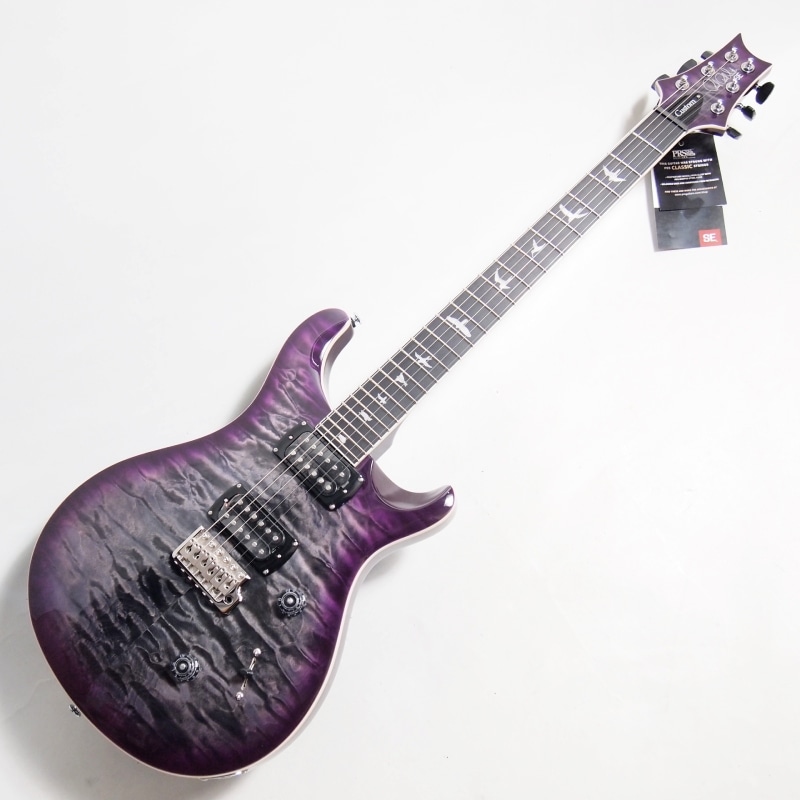 PRS SE Custom 24 Quilt Package Charcoal Purple Burst 2026 3.27kg
