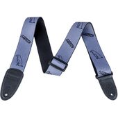 Gretsch Gray Penguins Strap, Black ���������ȥ�å� ����å�