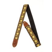 Gretsch G Brand Strap Yellow/Orange Brown Ends ���������ȥ�å� ����å�
