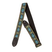 Gretsch G Brand Strap Blue/Orange Black Ends ���������ȥ�å� ����å�