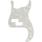 Fender Pickguard, Precision Bass 13-Hole Mount with Truss Rod Notch, White Pearl, 4-Ply �ԥå������� �ե������