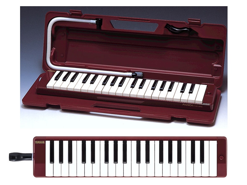 YAMAHA ピアニカ P-37D（37鍵・マルーン）〈ヤマハ〉 | 鍵盤楽器