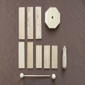 HOSCO/カラカラ組み立てキット　SX-KIT-1【ホスコ】|楽器組み立てキット♪|Accessories その他