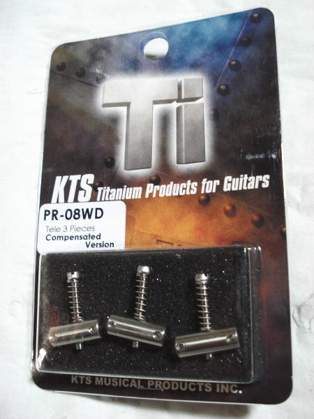 KTS/Titanium Telecaster® Style Saddle PR-08WD ���ɥ�