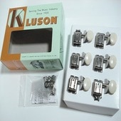 KLUSON/ペグ 6in line/PB/Nickel/DR〈クルーソン〉|KLUSON|パーツ(ペグ・ブリッチ・ナット他)