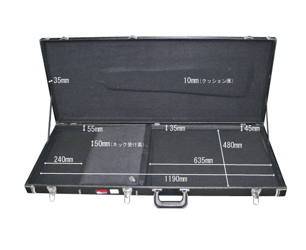 GATOR GW-EXTREME 木製ギターケース 変形ギター対応 Deluxe Wood Case