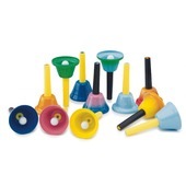 【12音】SUZUKI MBH-12 ベルハーモニー・ハンドタイプ （ミュージックベル ハンドベル）〈スズキ〉|ミュージックベル|いろいろな楽器