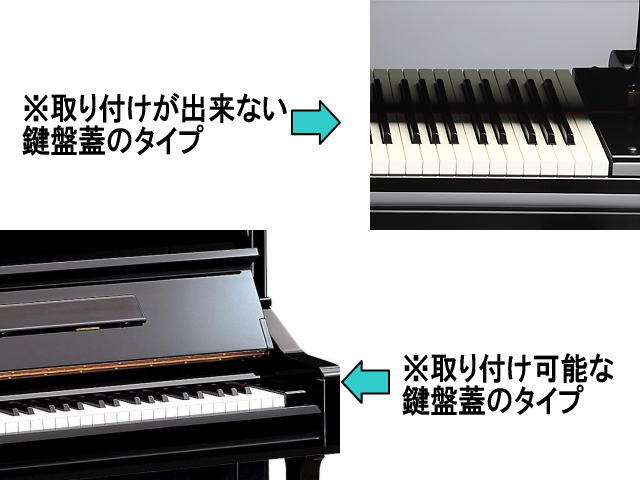 ピアノ鍵盤蓋から指づめ防止！FINGUARD フィンガード 鍵盤蓋開閉補助具