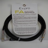 Ex-pro FA-7LS ギターケーブル FA 7m LS〈イーエックスプロ〉|Ex-pro|シールド・ケーブル