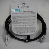 Ex-pro FL-05LS ギターケーブル FL 50cm LS〈イーエックスプロ〉|Ex-pro|シールド・ケーブル