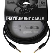 D'addario ケーブル PW-AMSG-15（4.57m） AMERICAN STAGE CABLE〈ダダリオ〉 |Planet Waves|シールド・ケーブル