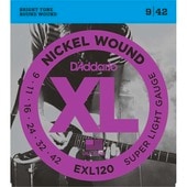 D'addario EXL120 Super Light 09-42 ���쥭���������ҥ����ꥪ��